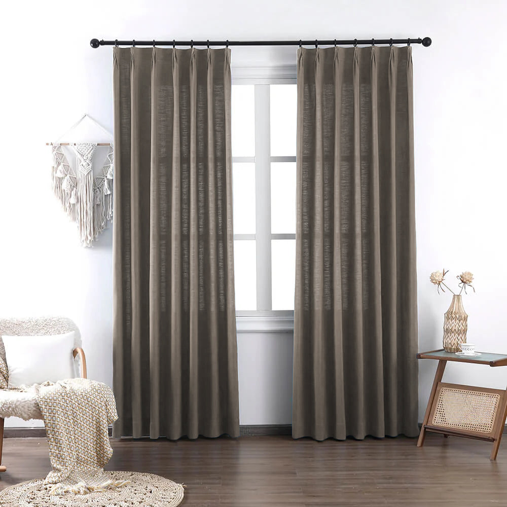 Brooke Cotton-Poly Elegance Curtains & Drapes Soft Top - VeilVeil
