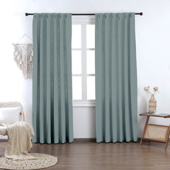 Madison Cotton-Poly Blend Curtains & Drapes Pleated - VeilVeil