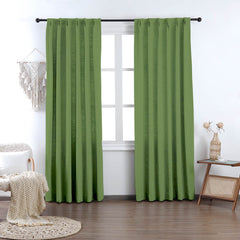 Madison Cotton-Poly Blend Curtains & Drapes Pleated - VeilVeil