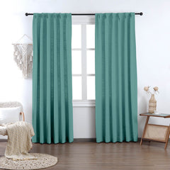 Madison Cotton-Poly Blend Curtains & Drapes Pleated - VeilVeil