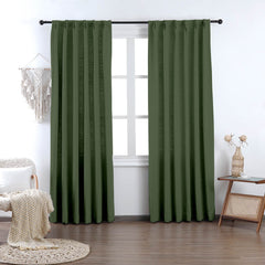 Madison Cotton-Poly Blend Curtains & Drapes Pleated - VeilVeil