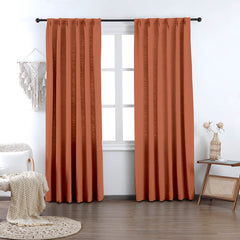 Madison Cotton-Poly Blend Curtains & Drapes Pleated - VeilVeil