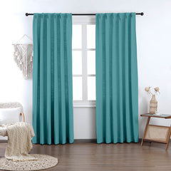 Madison Cotton-Poly Blend Curtains & Drapes Pleated - VeilVeil