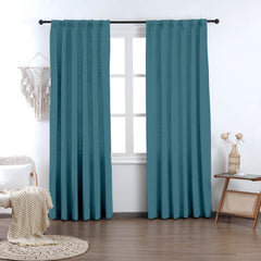 Madison Cotton-Poly Blend Curtains & Drapes Pleated - VeilVeil