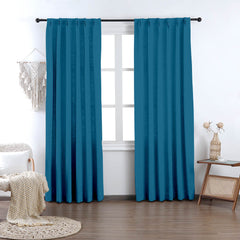 Madison Cotton-Poly Blend Curtains & Drapes Pleated - VeilVeil