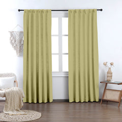 Madison Cotton-Poly Blend Curtains & Drapes Pleated - VeilVeil