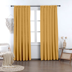 Madison Cotton-Poly Blend Curtains & Drapes Pleated - VeilVeil