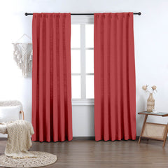 Madison Cotton-Poly Blend Curtains & Drapes Pleated - VeilVeil