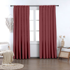 Madison Cotton-Poly Blend Curtains & Drapes Pleated - VeilVeil