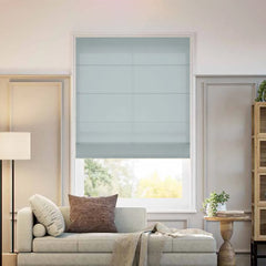 Sheer Linen Roman Shades