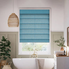 Americana Linen Roman Shades