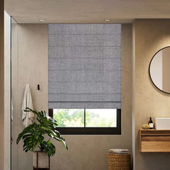 Pure Linen Roman Shades