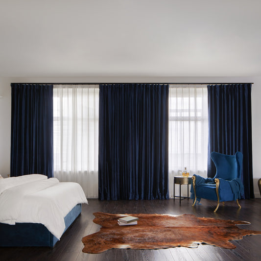 Kelly Velvet Pile Essence Curtains & Drapes Soft Top - VeilVeil
