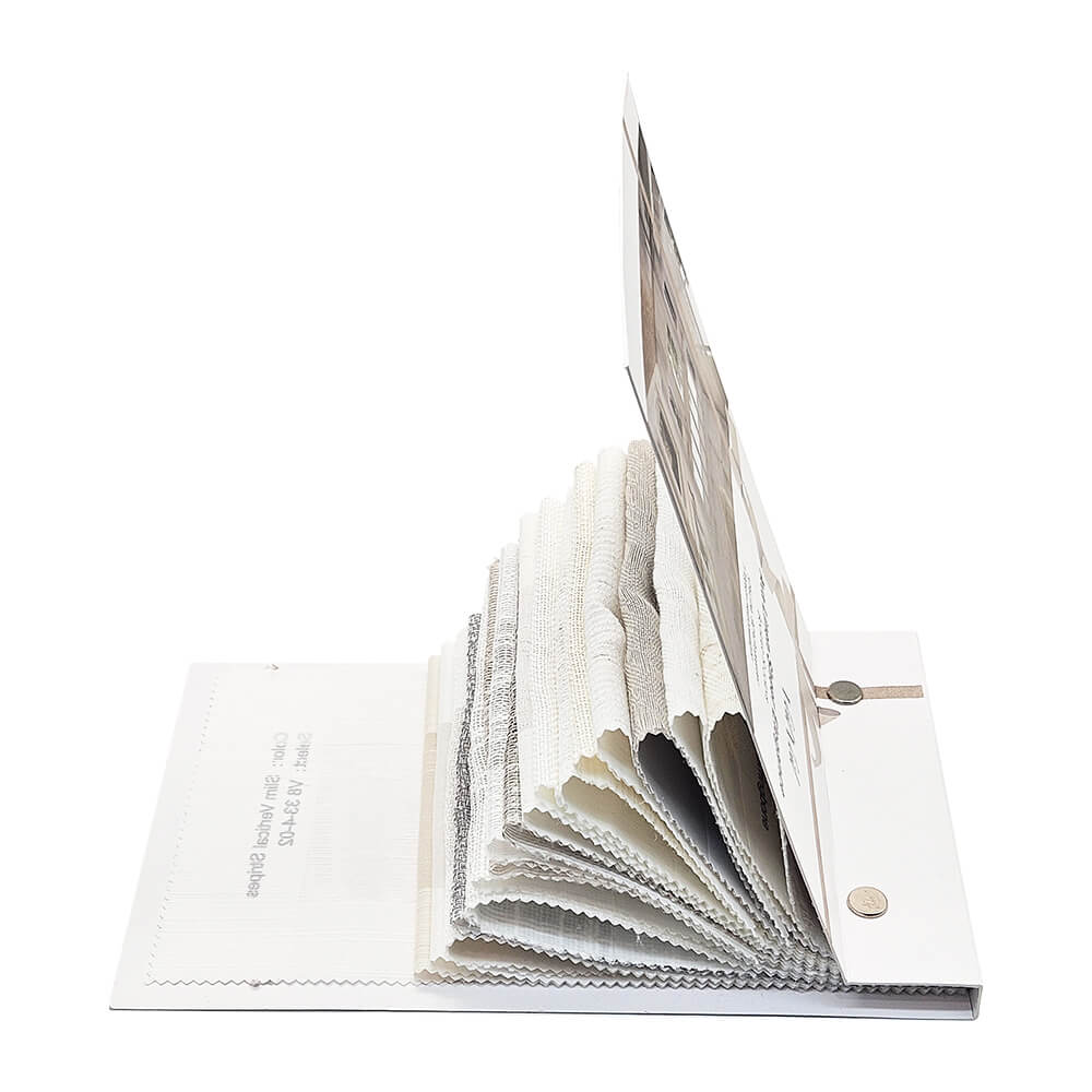 Ava Linen Sheer Elegance Booklet 19 colors - VeilVeil