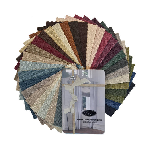 Brooke Cotton-Poly Elegance  Booklet 39 colors - VeilVeil