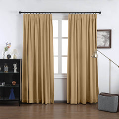 Charlotte Timeless Cotton Comfort Curtains & Drapes Soft Top - VeilVeil
