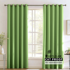 Madison Pet-Friendly Cotton-Poly Blend Curtains & Drapes Pleated
