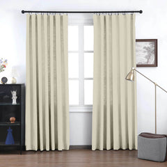 Taylor Cotton-Poly Elegance Curtains & Drapes Soft Top - VeilVeil