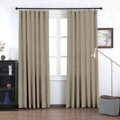 Taylor Cotton-Poly Elegance Curtains & Drapes Soft Top - VeilVeil