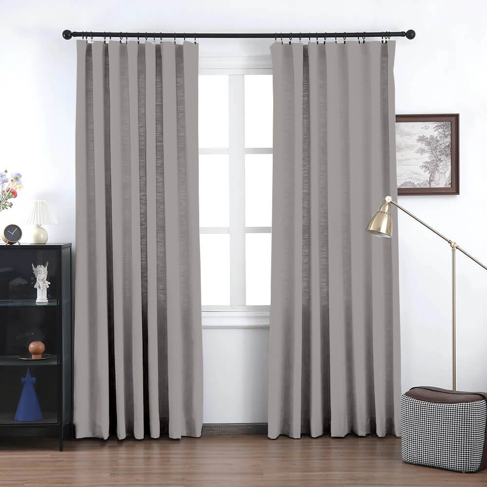 Taylor Cotton-Poly Elegance Curtains & Drapes Soft Top - VeilVeil