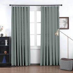 Taylor Cotton-Poly Elegance Curtains & Drapes Soft Top - VeilVeil