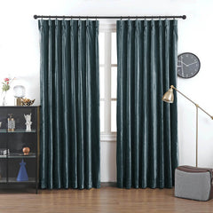 Kelly Velvet Pile Essence Curtains & Drapes Pleated - VeilVeil