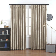 Kelly Velvet Pile Essence Curtains & Drapes Pleated - VeilVeil