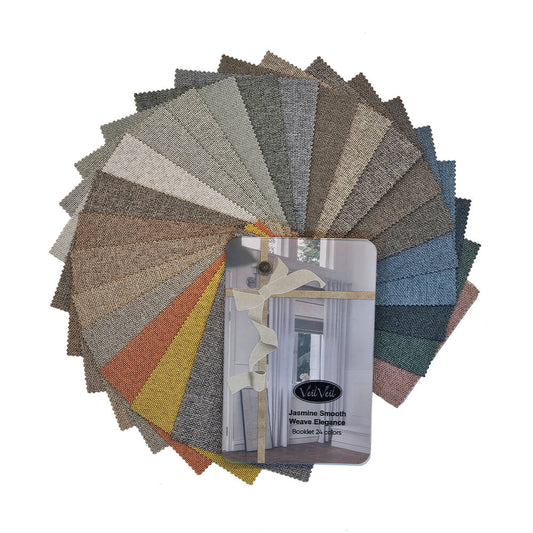 Jasmine Smooth Weave Elegance  Booklet 24 colors - VeilVeil
