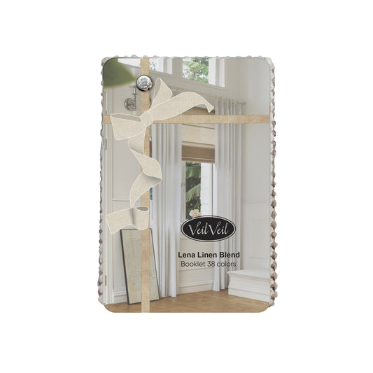 Lena Linen Blend Booklet  38 colors - VeilVeil