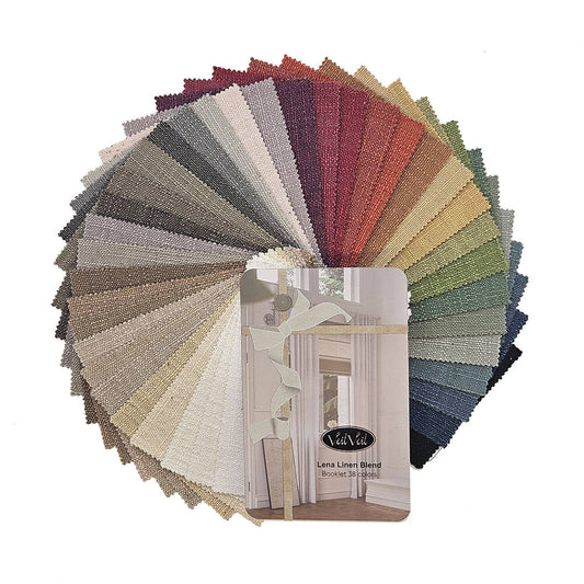 Lena Linen Blend Booklet  38 colors - VeilVeil