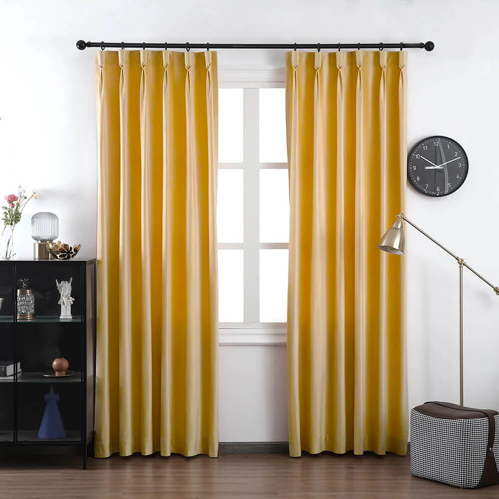 Lydia Velvet Curtains & Drapes Pleated - VeilVeil
