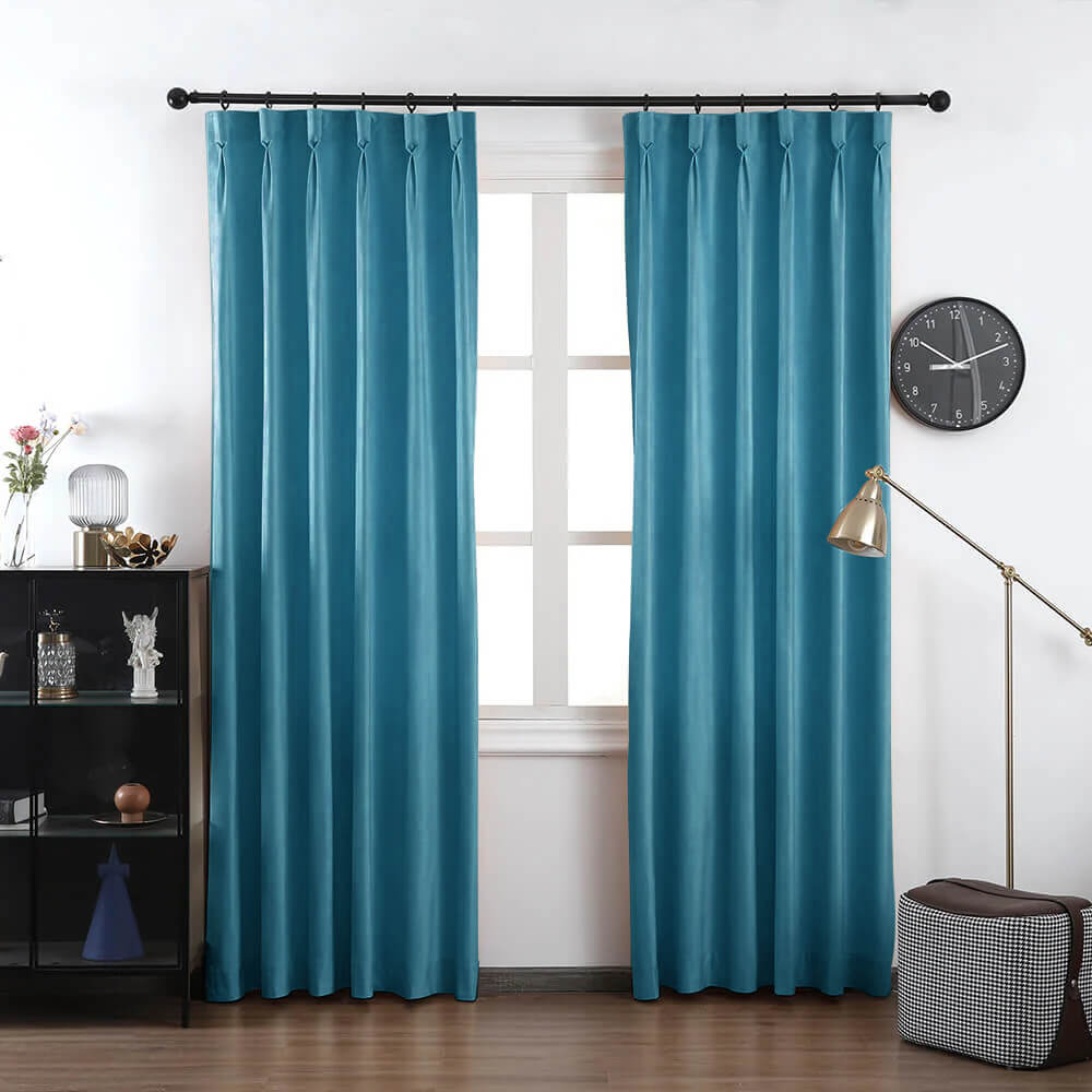 Lydia Velvet Curtains & Drapes Pleated - VeilVeil