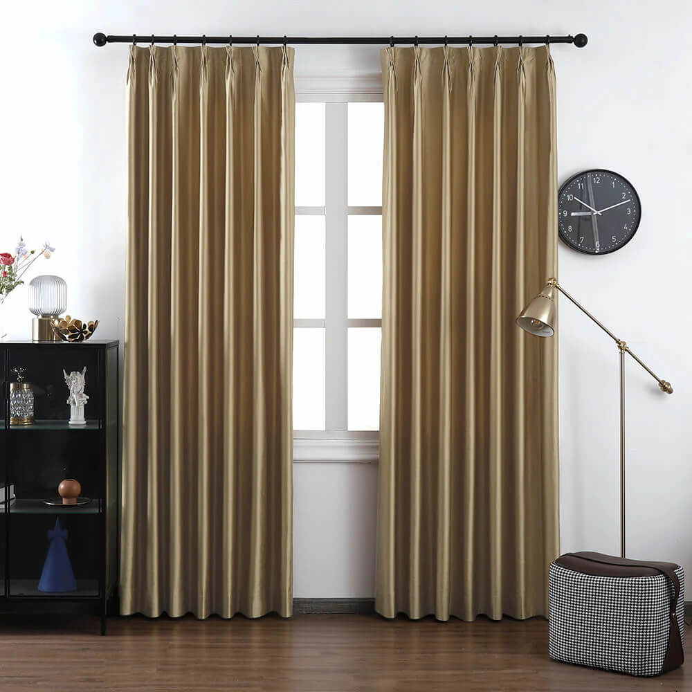 Sophia Silk-Touch Radiance Curtains & Drapes Pleated - VeilVeil