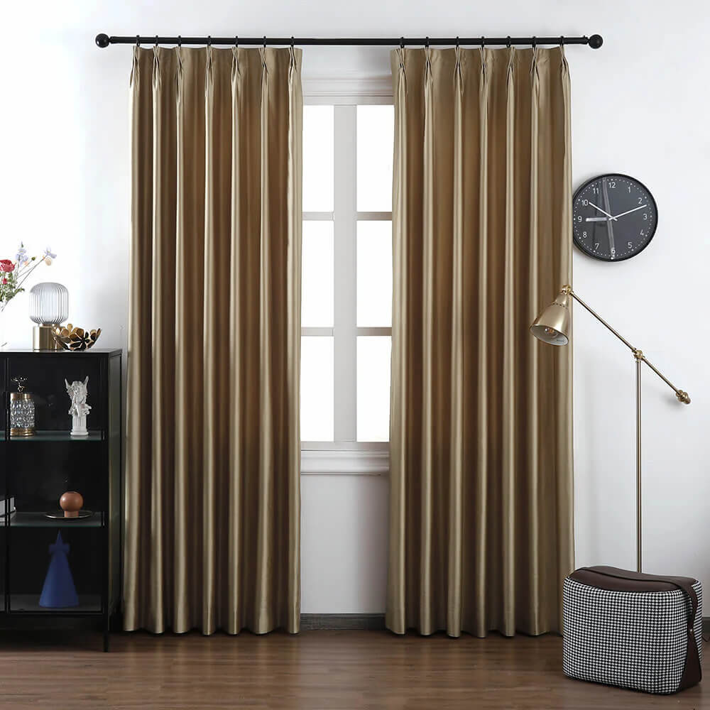 Sophia Silk-Touch Radiance Curtains & Drapes Pleated - VeilVeil