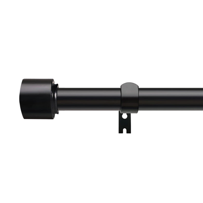 Mute curtain rod single rod thickened Roman rod Nordic curtain rod curtain track - VeilVeil