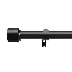 Mute curtain rod single rod thickened Roman rod Nordic curtain rod curtain track - VeilVeil
