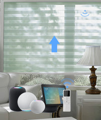 Smart Motorized Shangri-La Blinds