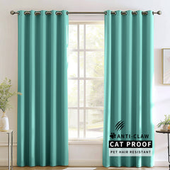 Madison Pet-Friendly Cotton-Poly Blend Curtains & Drapes Pleated