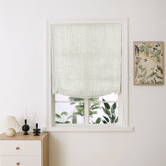 Ava Linen Sheer Relaxed Roman Shades