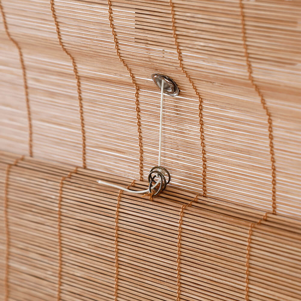 Natural EarthTone Bamboo Woven Shades - VeilVeil
