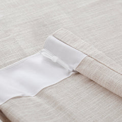 Lena Linen Blend Curtains & Drapes Pleated - VeilVeil