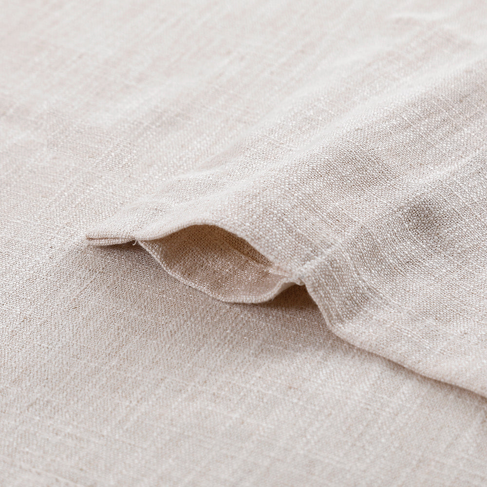 Lena Linen Blend Curtains & Drapes Soft Top - VeilVeil