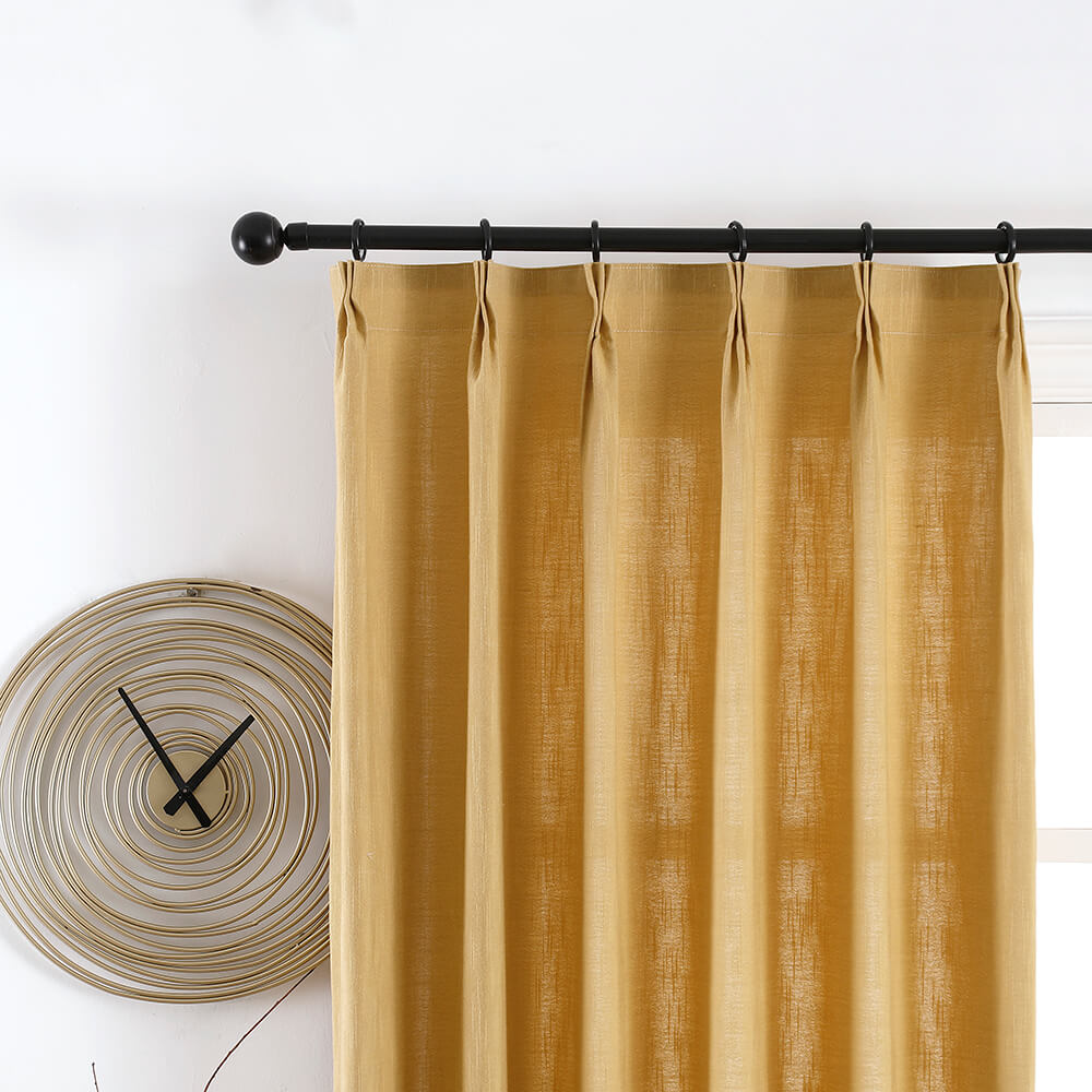 Maya Linen Curtains & Drapes Pleated - VeilVeil