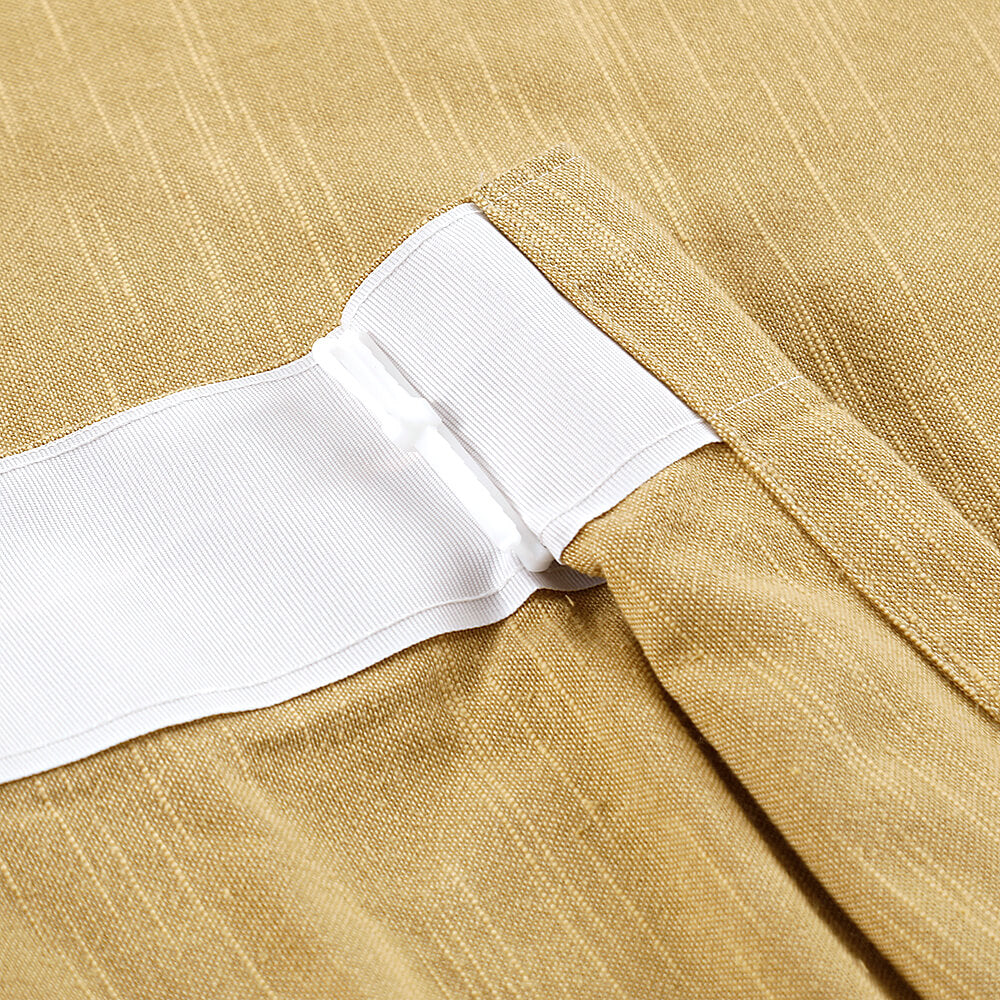 Maya Linen Curtains & Drapes Soft Top - VeilVeil
