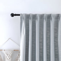 Madison Cotton-Poly Blend Curtains & Drapes Pleated - VeilVeil