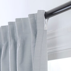 Madison Cotton-Poly Blend Curtains & Drapes Pleated - VeilVeil