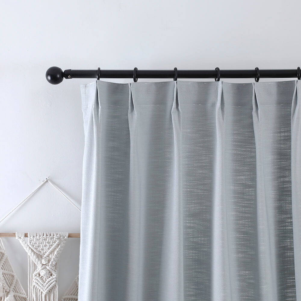 Madison Cotton-Poly Blend Curtains & Drapes Pleated - VeilVeil