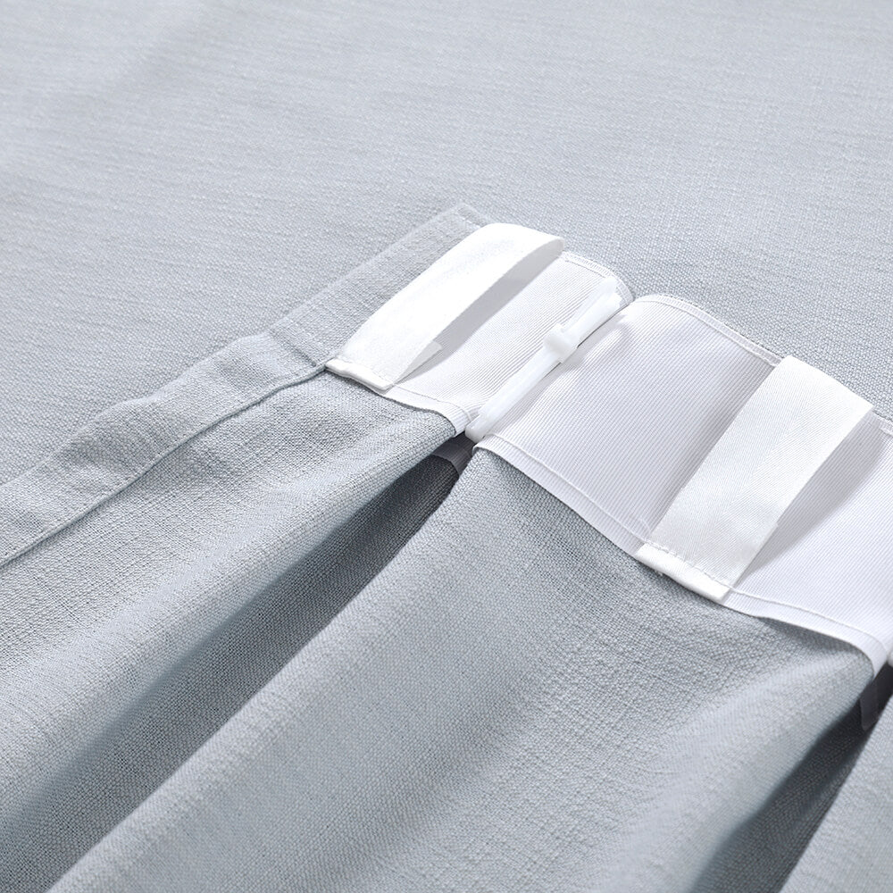 Madison Cotton-Poly Blend Curtains & Drapes Pleated - VeilVeil