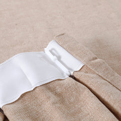 Chloe Cotton Chenille Touch Curtains & Drapes Soft Top - VeilVeil