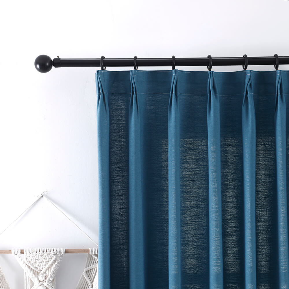 Brooke Cotton-Poly Elegance Curtains & Drapes Pleated - VeilVeil